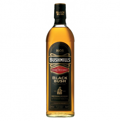 Изображение товара Виски Bushmills Black Bush 700 мл - купажированный яркий напиток с богатым вкусом