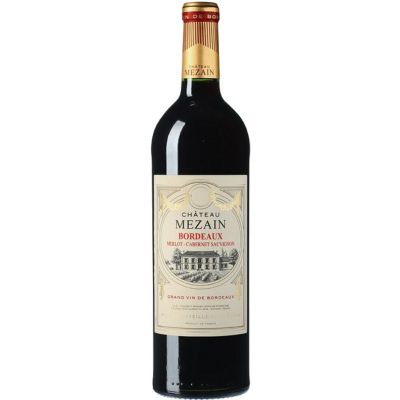 Изображение товара Вино красное сухое Chateau Mezain Bordeaux AOC 0,75 л