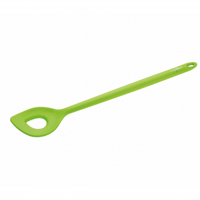 Изображение товара Ложка Kuchenprofi Trend зеленая с прорезью, 30,5 см