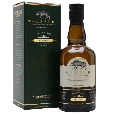 Изображение товара Виски односолодовый Wolfburn, "Morven",  в подарочной упаковке, 0.7 л