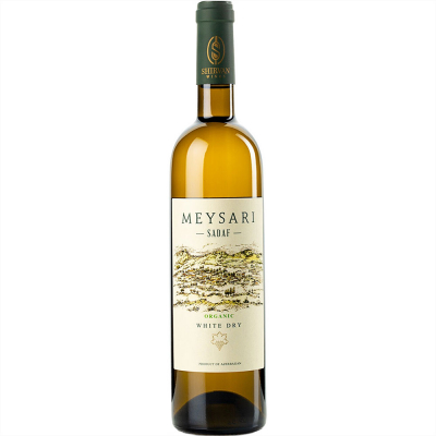 Изображение товара Белое сухое вино Meysari Sadaf Organic 0,75 л - натуральный вкус и аромат