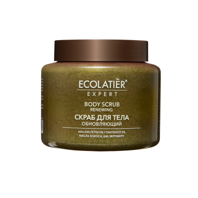 Изображение товара Скраб для тела Ecolatier Expert Обновляющий с AHA-кислотами 450 г