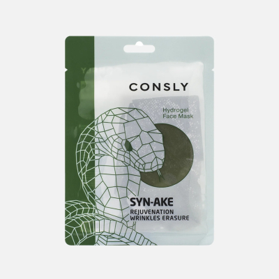 Изображение товара Гидрогелевая маска для лица Consly с пептидом Syn-ake 20 мл