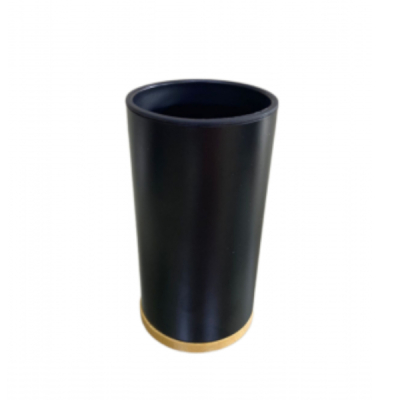 Изображение товара Стакан для зубных щеток Zalel черный настольный