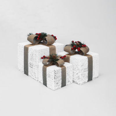 Изображение товара Набор подарков-2 Yiwu E-commerce декоративных белый, золотистый