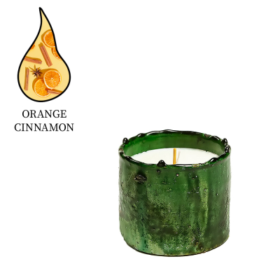 Изображение товара Аромасвеча Nour Bougie Tamgrout Orange cinnamon 507 г, ручная работа, долгий срок горения