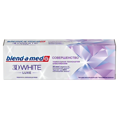 Изображение товара Зубная паста Blend-a-med 3D White Luxe Совершенство для отбеливания и защиты