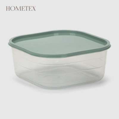 Изображение товара Контейнер пищевой Hometex квадратный 1100 мл из полипропилена Изображение товара Контейнер пищевой Hometex квадратный 1100 мл из полипропилена