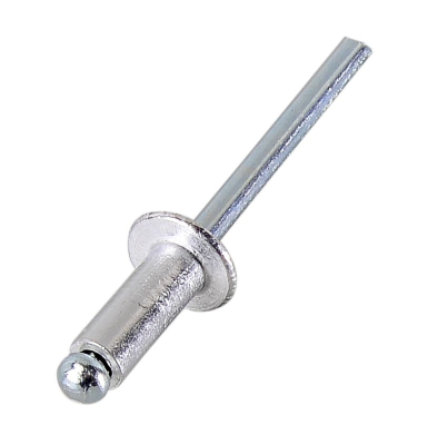 Изображение товара Заклепки алюминиевые Вихрь 4,8x12 мм 50 шт для соединения материалов