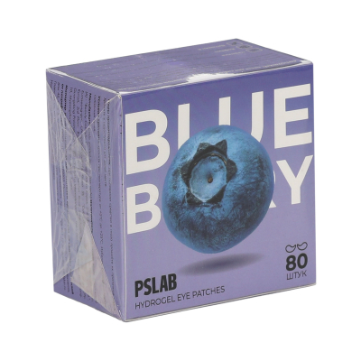 Изображение товара Патчи PSLAB для сияния кожи вокруг глаз с экстрактом черники 358 г
