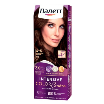 Изображение товара Крем-краска для волос Палетт Интенсивный цвет 4-5, G3 Золотистый трюфель 110 мл