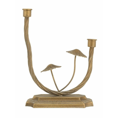 Изображение товара Подсвечник Glasar Грибы 22х11х29 см Изображение товара Подсвечник Glasar Грибы 22х11х29 см