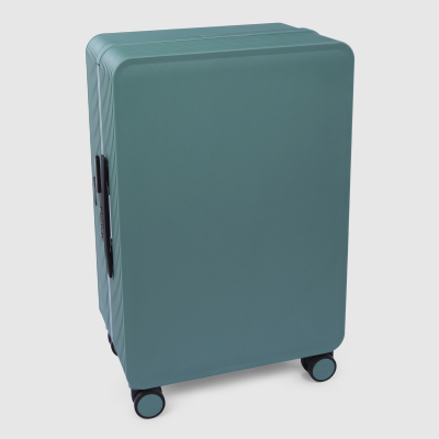 Чемодан Smarter Luggage поликарбонат, размер 24, зелёный, фотография 2