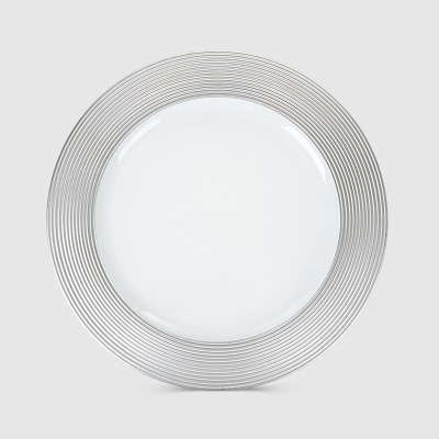 Изображение товара Декоративное белое блюдо Dekor pap диаметром 33 см для интерьера и сервировки