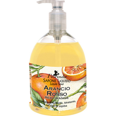 Изображение товара Жидкое мыло Florinda Фруктовая Страсть Красный Апельсин 500 мл