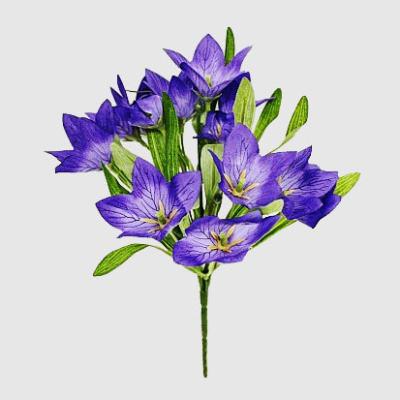 Изображение товара Букет крокусов Конэко-О искусственный, фиолетовый 27 см