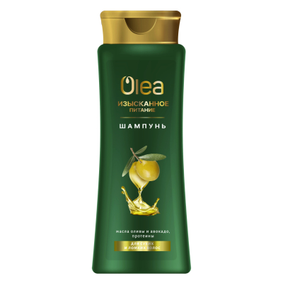 Изображение товара Шампунь для волос OLEA Изысканное питание 400 мл для сухих и поврежденных волос Изображение товара Шампунь для волос OLEA Изысканное питание 400 мл для сухих и поврежденных волос