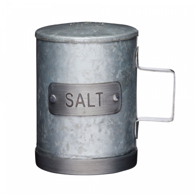 Изображение товара Солонка Kitchen Craft Industrial Kitchen 10 см Серый Металл