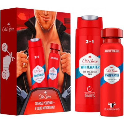 Изображение товара Подарочный набор Old Spice WhiteWater дезодорант и гель для душа 250 мл