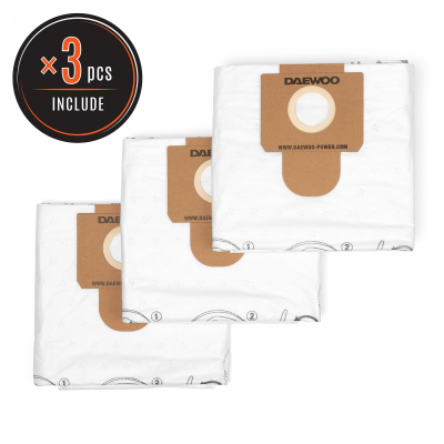 Изображение товара Фильтр-мешок синтетический DAEWOO DAVC 60TB 3 шт для пылесоса