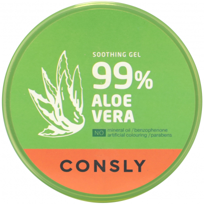 Изображение товара Успокаивающий гель Consly Aloe Vera 300 мл для лица и тела Изображение товара Успокаивающий гель Consly Aloe Vera 300 мл для лица и тела