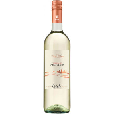 Изображение товара Вино белое полусухое Cielo e Terra, Trebbiano-Pinot Grigio 0.75л