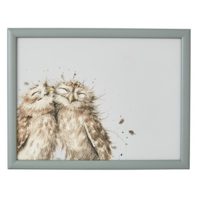 Изображение товара Поднос на подушке Pimpernel совы 44х34х8 см для сервировки дома и кафе