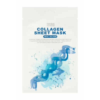 Изображение товара Маска тканевая Tenzero с гидролизованным коллагеном 25 мл