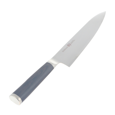 Изображение товара Нож шеф Shikisai Miyako 18 см из дамасской стали для профессиональной и домашней кухни