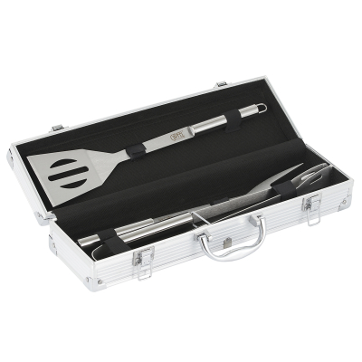 Изображение товара Набор для барбекю Gipfel Brig из 3 предметов в алюминиевом кейсе