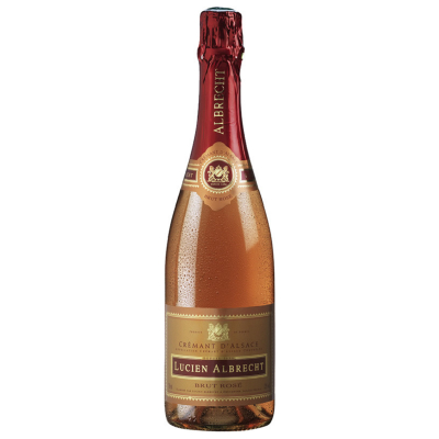 Изображение товара Игристое розовое вино Lucien Albrecht Brut Rose Cremant d'Alsace 0.75л Изображение товара Игристое розовое вино Lucien Albrecht Brut Rose Cremant d'Alsace 0.75л