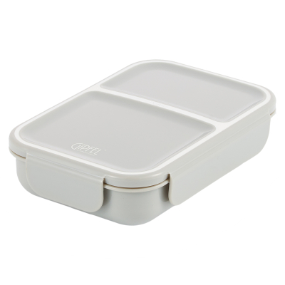 Изображение товара Ланч-бокс Gipfel Siesta 2 отсека 0.8 л серый для хранения пищи Изображение товара Ланч-бокс Gipfel Siesta 2 отсека 0.8 л серый для хранения пищи