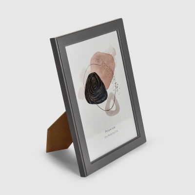 Изображение товара Фоторамка Intco серая 13х18 см для фотографий интерьера и подарка