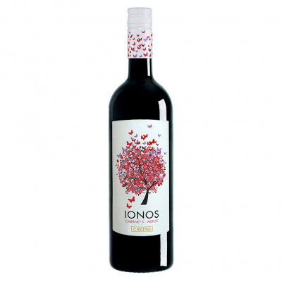 Изображение товара Красное сухое вино Cavino Ionos Red 0,75 л Греция Изображение товара Красное сухое вино Cavino Ionos Red 0,75 л Греция