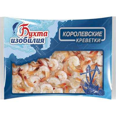 Изображение товара Креветка Белоногая Королевская 50/60 500 г Морепродукты Изображение товара Креветка Белоногая Королевская 50/60 500 г Морепродукты