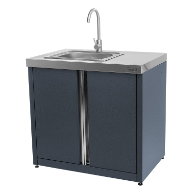 Изображение товара Модуль уличной кухни Helios SMART-900 шкаф с мойкой 60х90х85 см