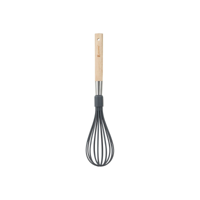 Изображение товара Венчик Bergner Naturally из нержавеющей стали и дерева 34x6 см для кухни