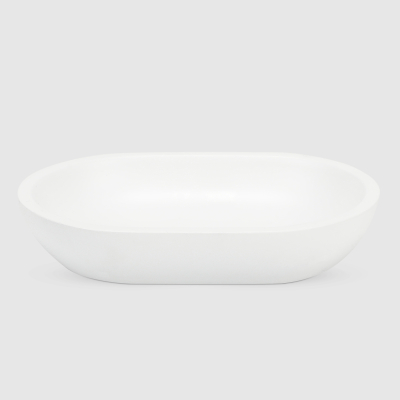 Изображение товара Мыльница Ridder Felize белая из полирезина для ванной комнаты