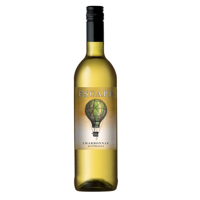 Изображение товара Вино белое полусухое "Escape" Chardonnay, 2021  0.75