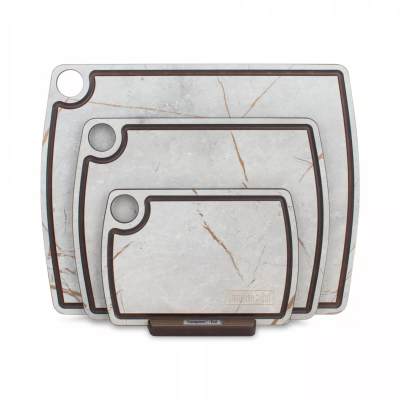 Изображение товара Набор досок разделочных ComposeEat Fashion на подставке из 3 шт серых материалов Россия Изображение товара Набор досок разделочных ComposeEat Fashion на подставке из 3 шт серых материалов Россия