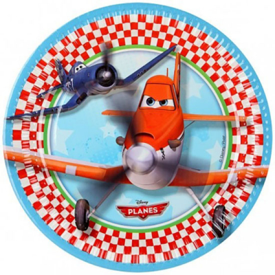 Изображение товара Тарелка бумажная Procos Disney Planes 23 см 8 шт