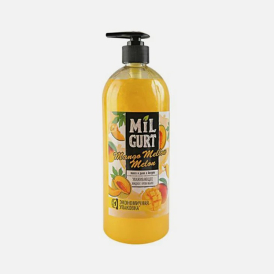 Изображение товара Мыло жидкое Milgurt манго и дыня 860 г