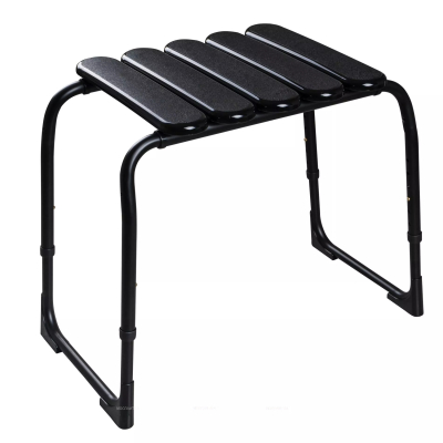 Изображение товара Табурет для ванны Ridder Pro 61 см черный - прочный и регулируемый для комфорта