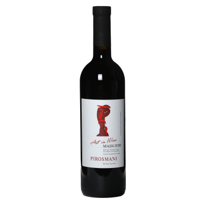 Изображение товара Вино красное Серия арт Пиросмани полусухое 12% 0,75 л