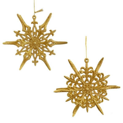 Изображение товара Игрушка ёлочная Kurt S. Adler снежинка 12,5 см