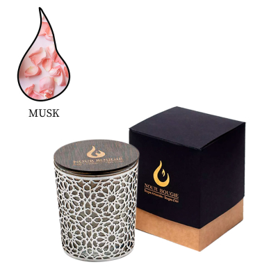 Изображение товара Аромасвеча Nour Bougie Stockholm Musc 450 г - натуральная ароматическая свеча ручной работы Изображение товара Аромасвеча Nour Bougie Stockholm Musc 450 г - натуральная ароматическая свеча ручной работы