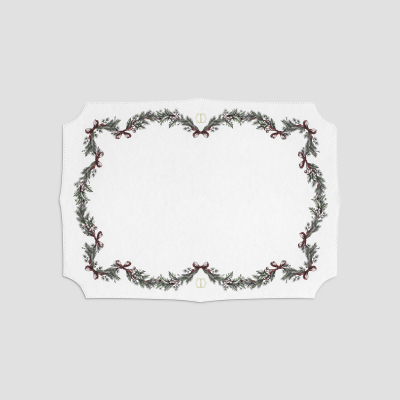 Изображение товара Подставка под горячее Togas Сноуфан красная 48x35 см из ПВХ для кухни