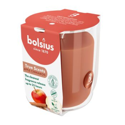 Изображение товара Аромасвеча 80/73мм Bolsius true scents яблоко корица