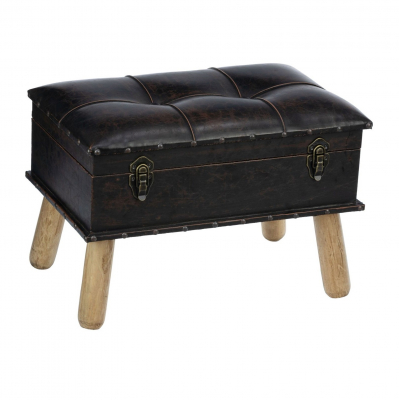 Изображение товара Банкетка Glasar 48x30x32см черная