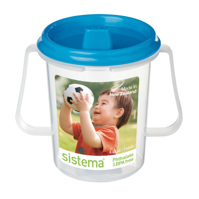 Изображение товара Детская чашка с носиком Sistema Hydrate 250 мл в ассортименте Изображение товара Детская чашка с носиком Sistema Hydrate 250 мл в ассортименте